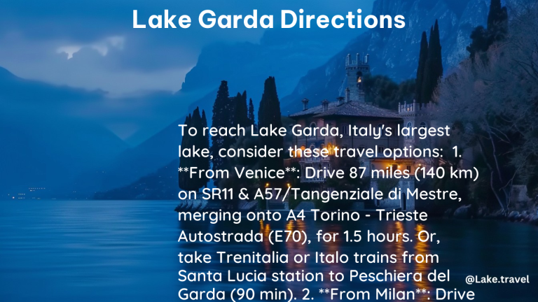 lake garda directions