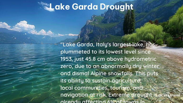 lake garda drought