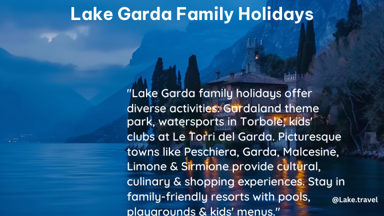 lake garda family holidays