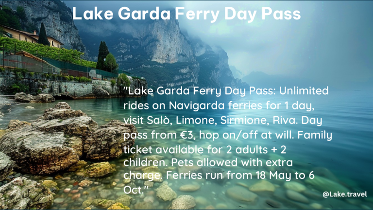 lake garda ferry day pass