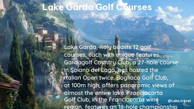 lake garda golf courses