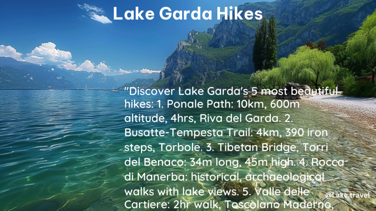 lake garda hikes