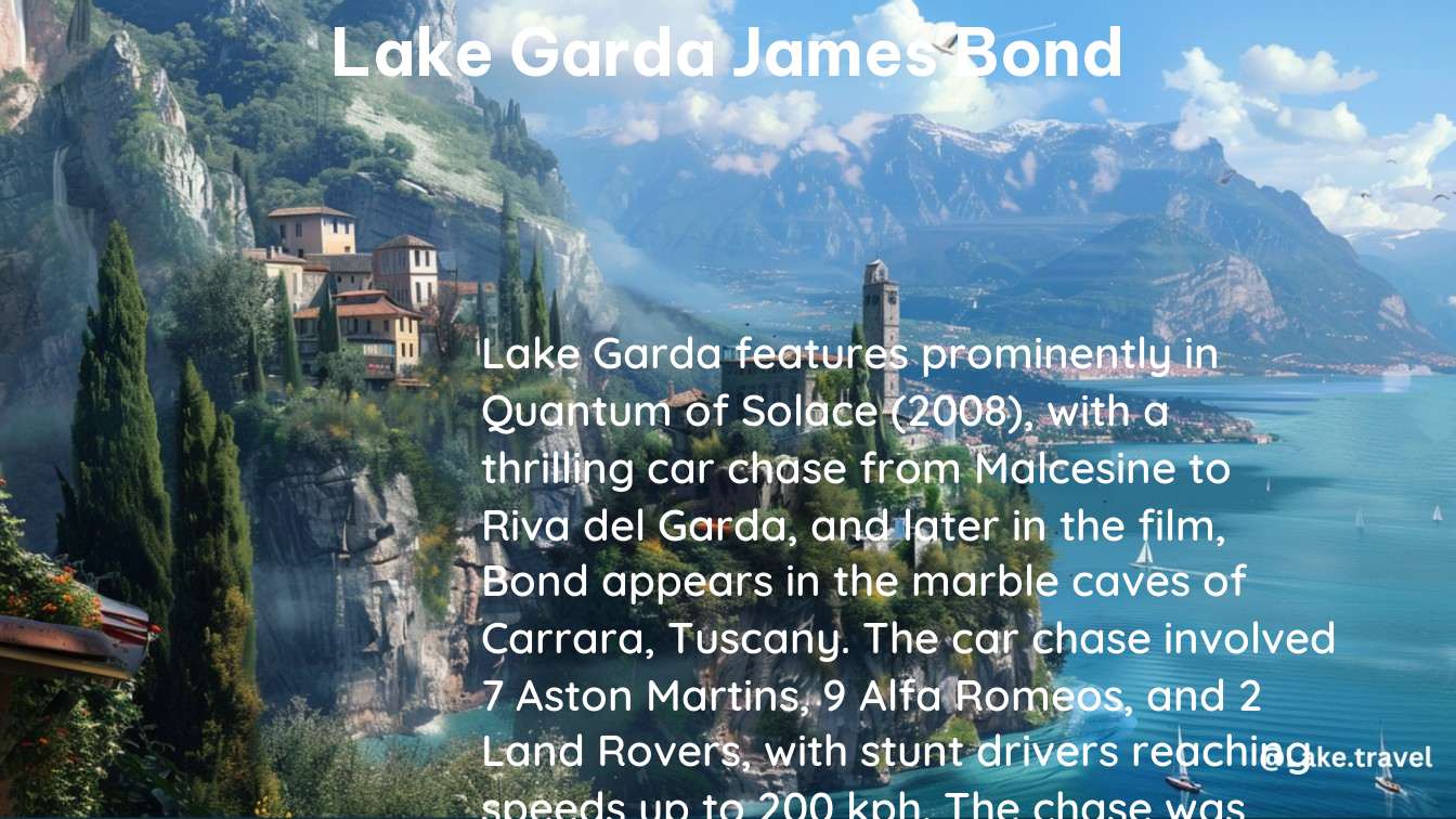 lake garda james bond