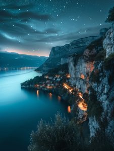 lake garda night