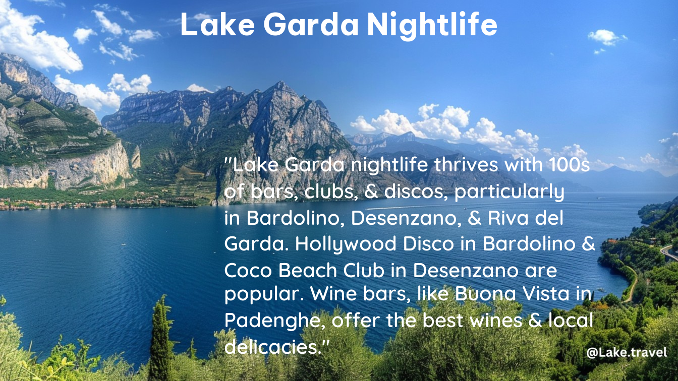 lake garda nightlife