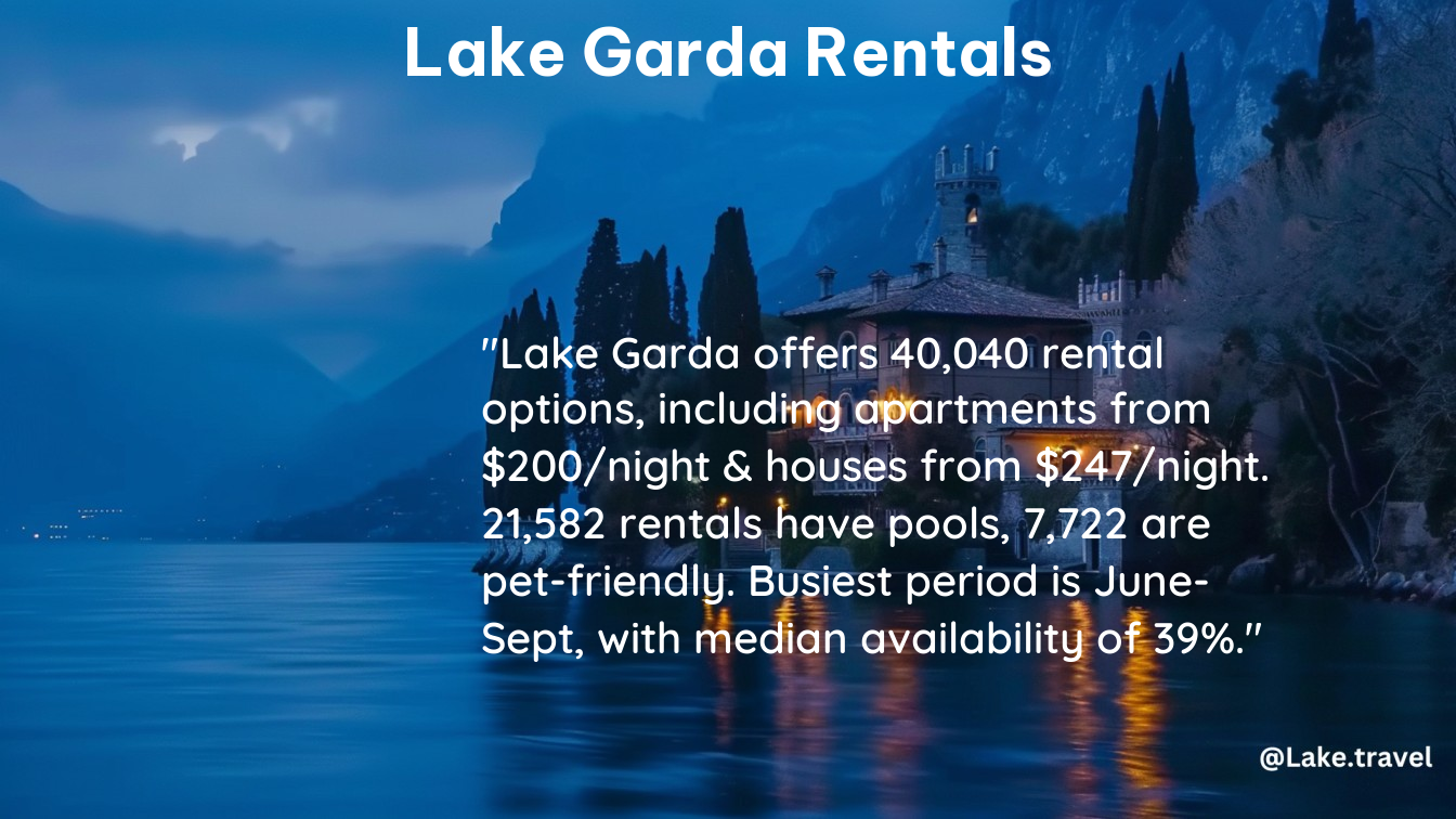 lake garda rentals