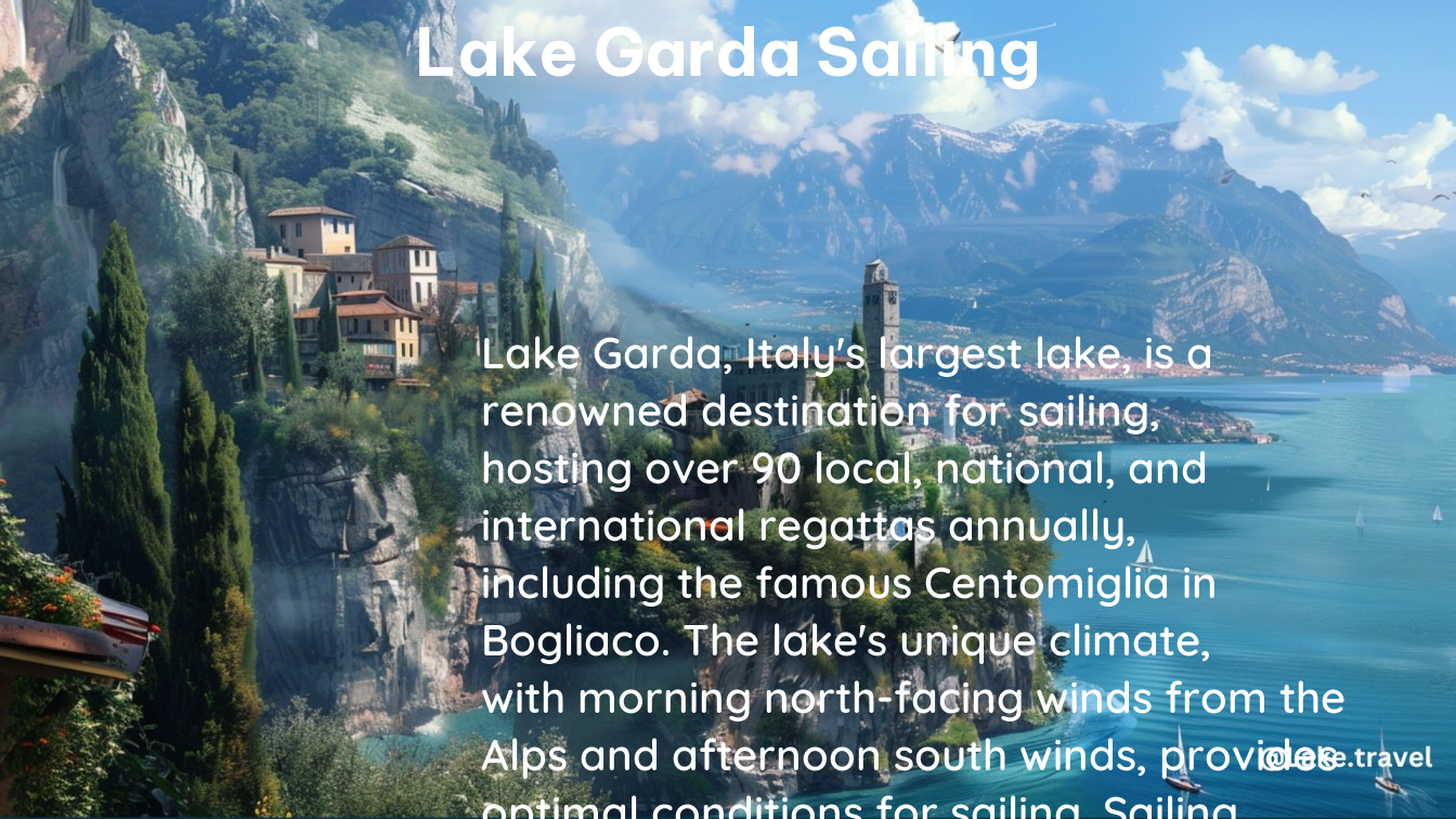 lake garda sailing