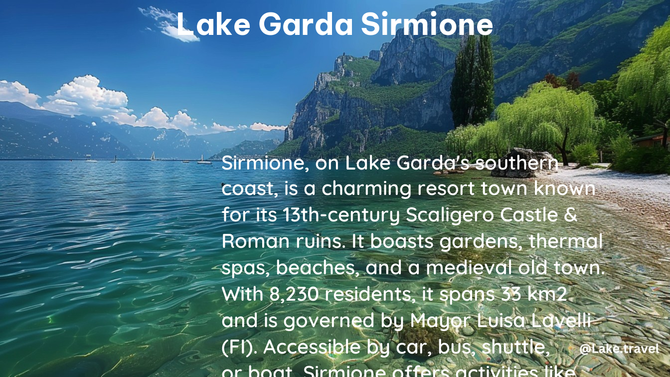 lake garda sirmione