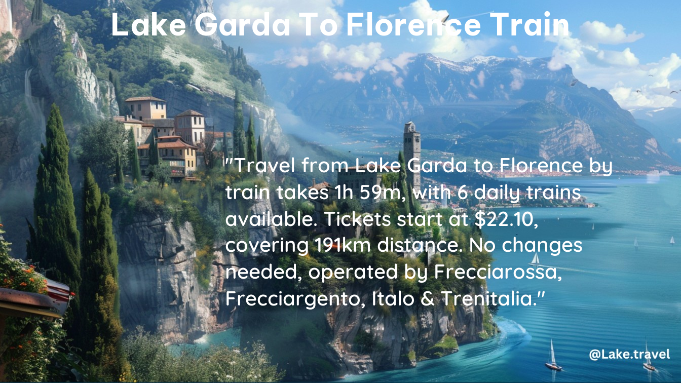 lake garda to florence train