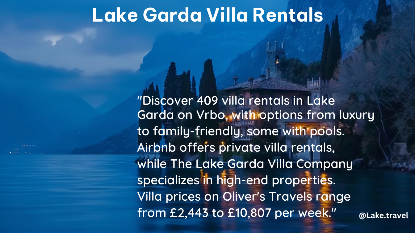 lake garda villa rentals