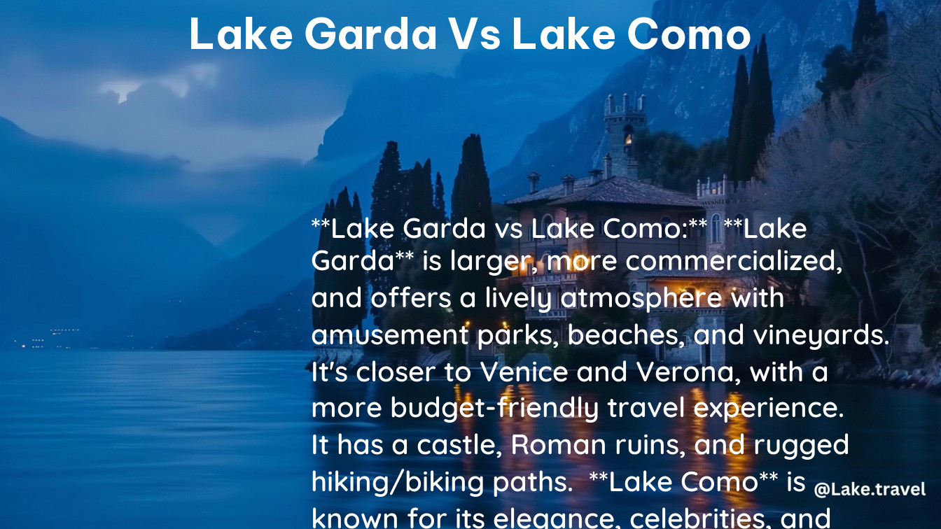 lake garda vs lake como