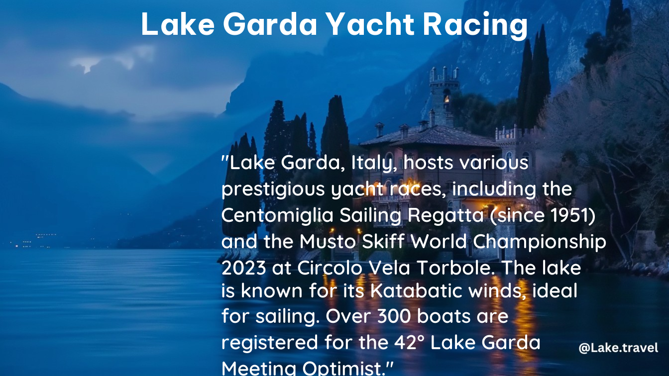 lake garda yacht racing