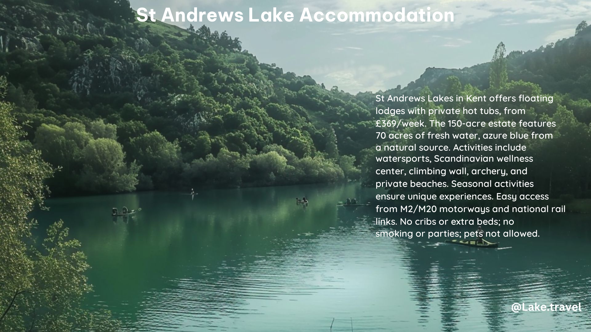 st andrews lake accommodation