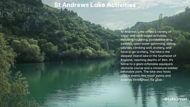 st andrews lake activities