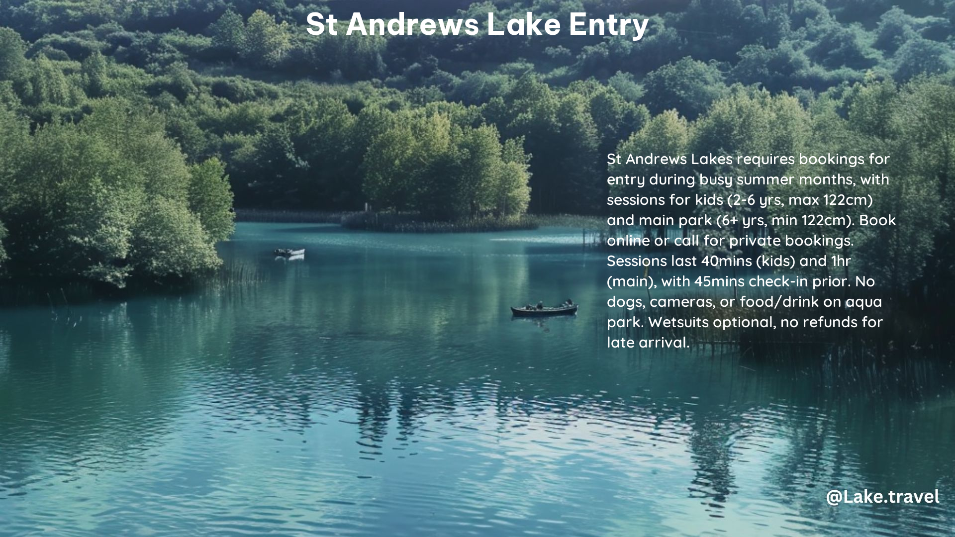 st andrews lake entry