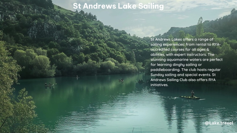 st andrews lake sailing