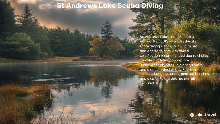 st andrews lake scuba diving