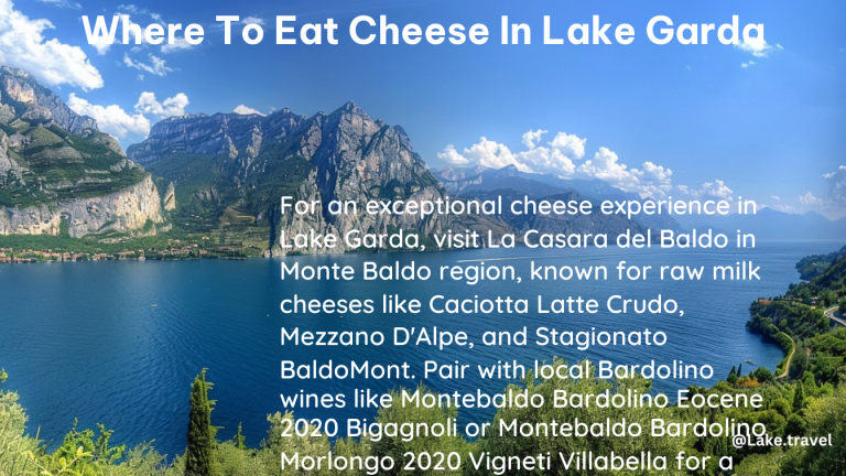 where to eat cheese in lake garda