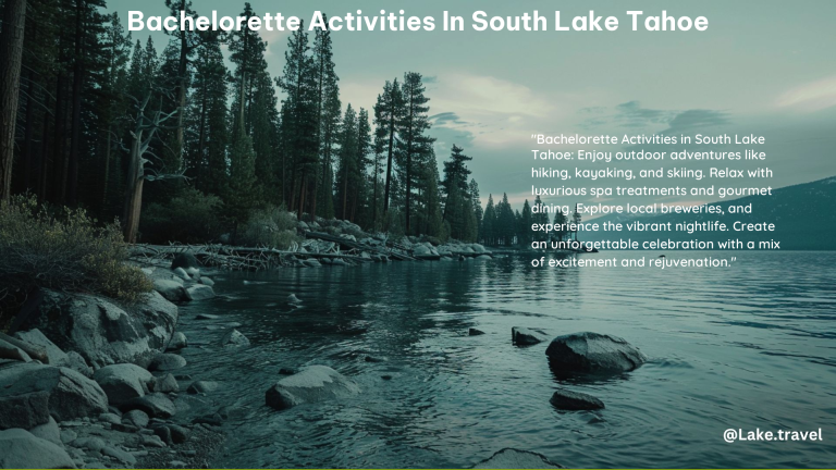 Bachelorette Activities in South Lake Tahoe