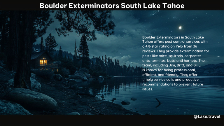 Boulder Exterminators South Lake Tahoe