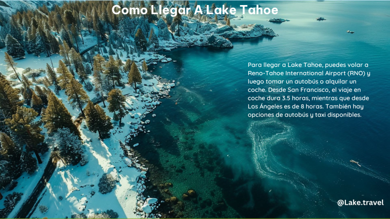 Como Llegar a Lake Tahoe