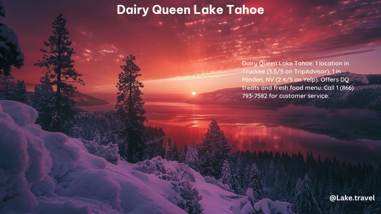 Dairy Queen Lake Tahoe