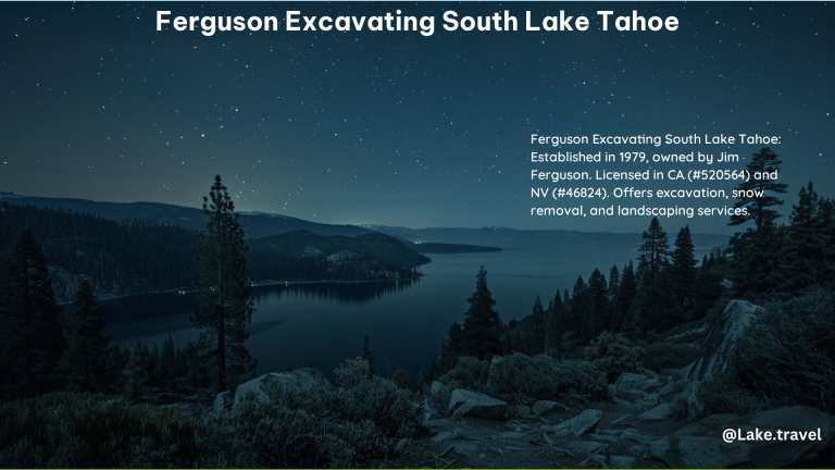 Ferguson Excavating South Lake Tahoe