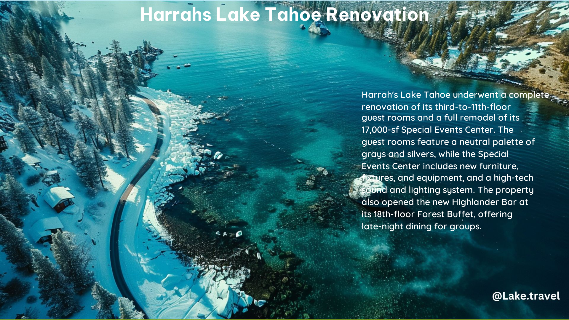 Harrahs Lake Tahoe Renovation