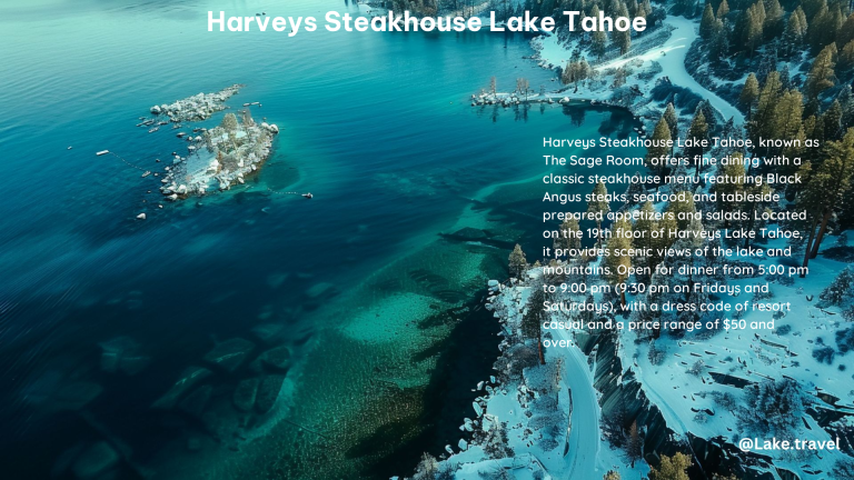 Harveys Steakhouse Lake Tahoe