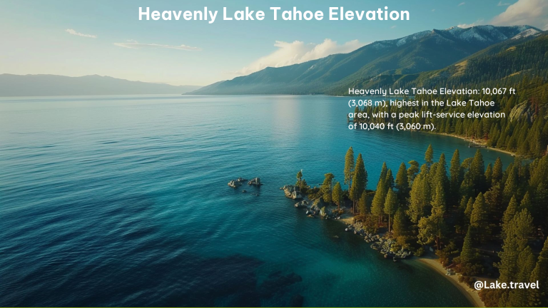 Heavenly Lake Tahoe Elevation