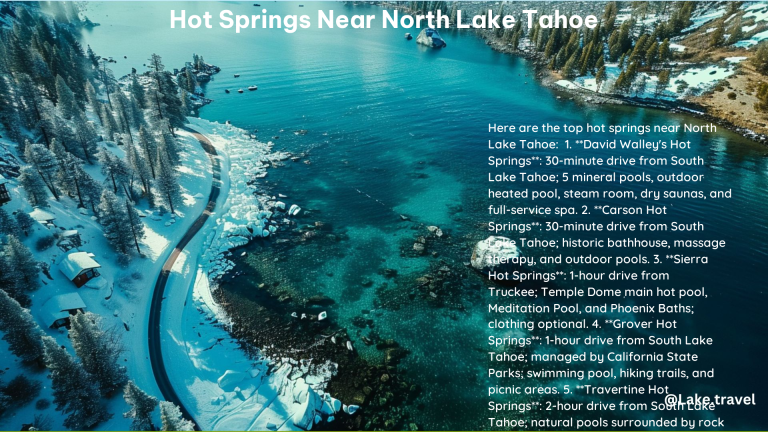 Hot Springs Near North Lake Tahoe