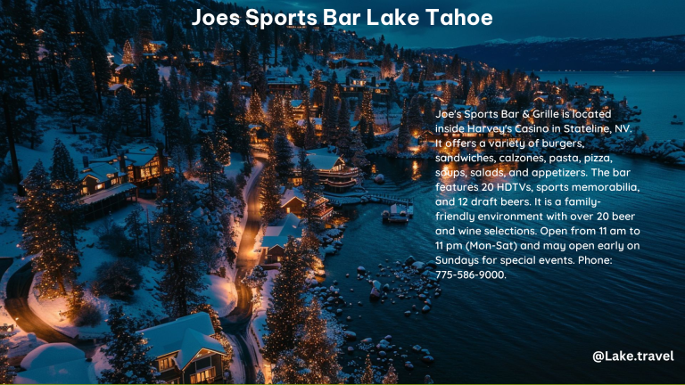 Joes Sports Bar Lake Tahoe