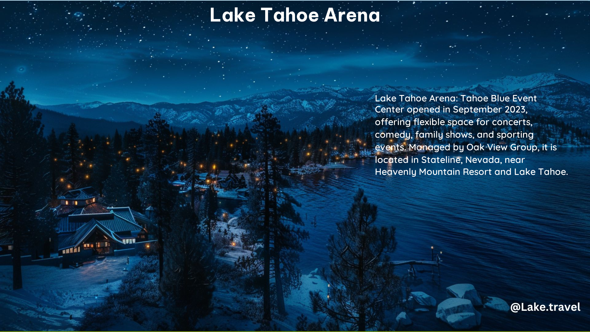 Lake Tahoe Arena