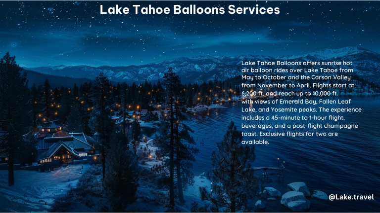 Lake Tahoe Balloons Services