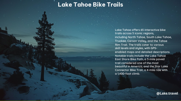 Lake Tahoe Bike Trails