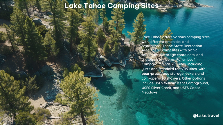 Lake Tahoe Camping Sites