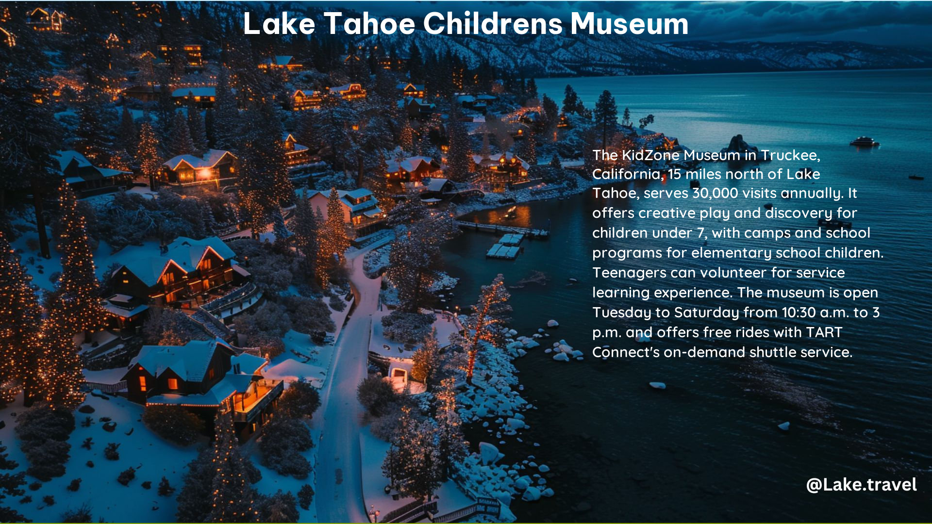 Lake Tahoe Childrens Museum