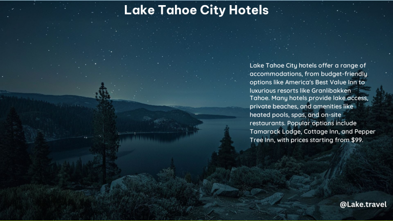 Lake Tahoe City Hotels