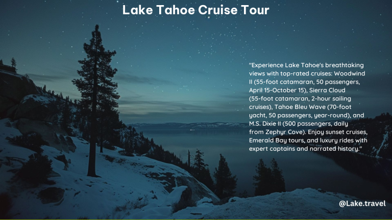 Lake Tahoe Cruise Tour