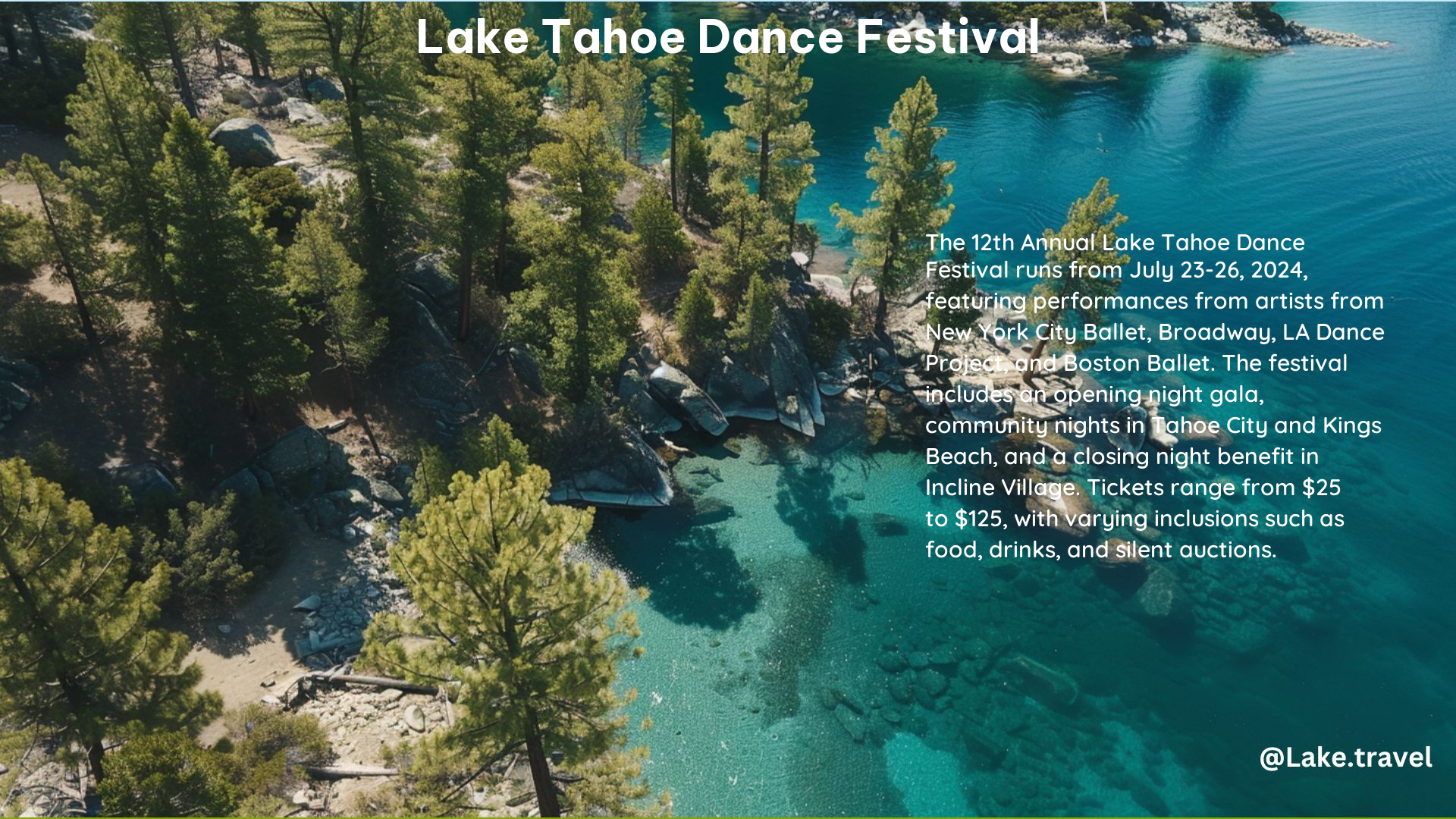 Lake Tahoe Dance Festival