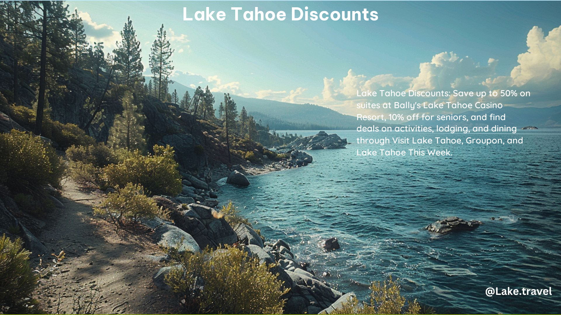 Lake Tahoe Discounts