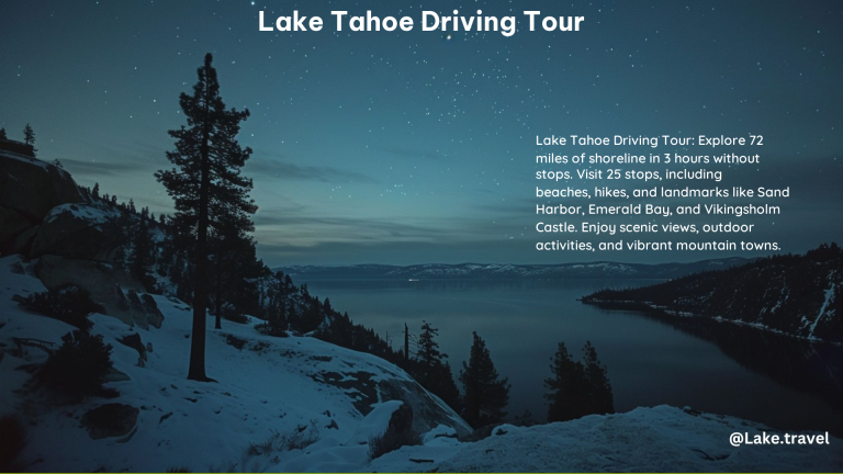 Lake Tahoe Driving Tour