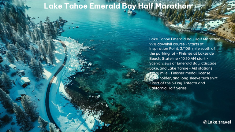 Lake Tahoe Emerald Bay Half Marathon