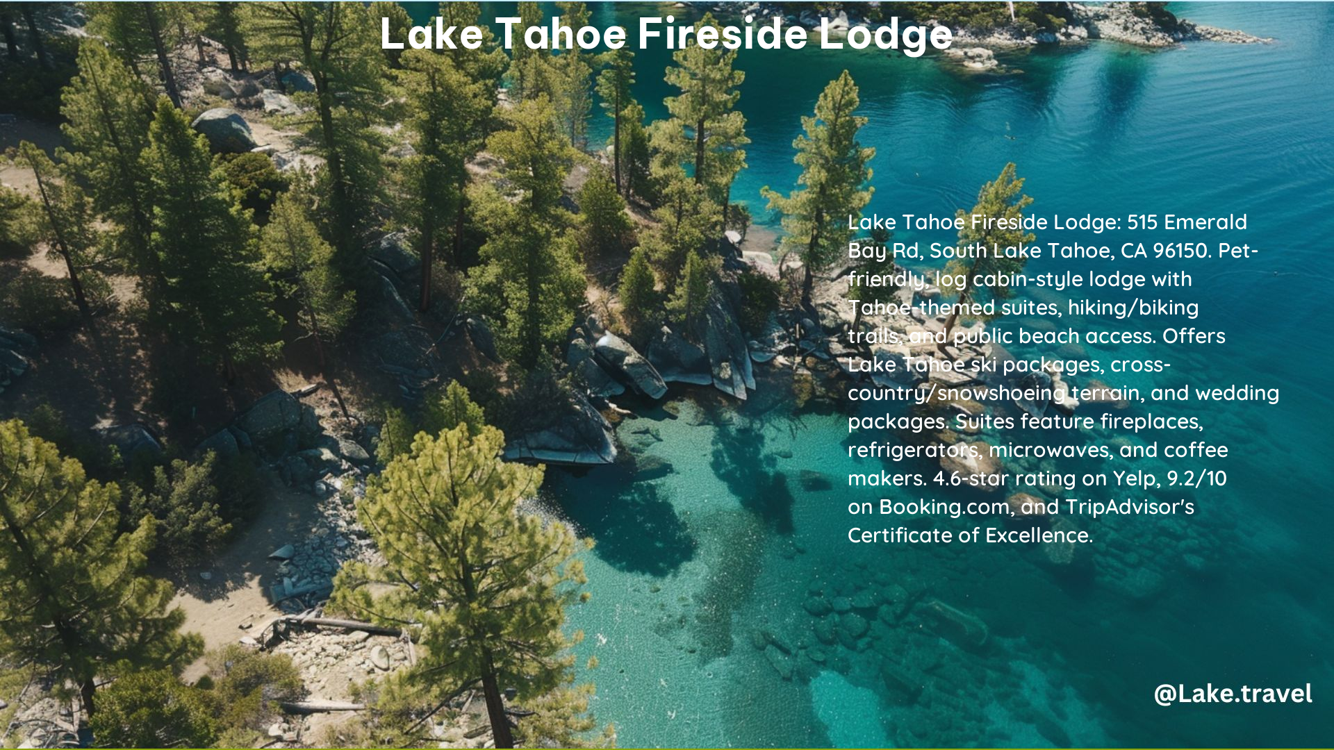 Lake Tahoe Fireside Lodge