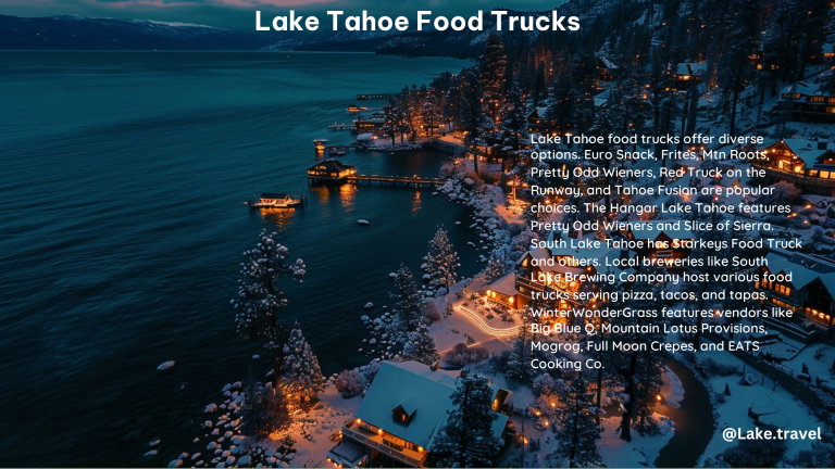 Lake Tahoe Food Trucks