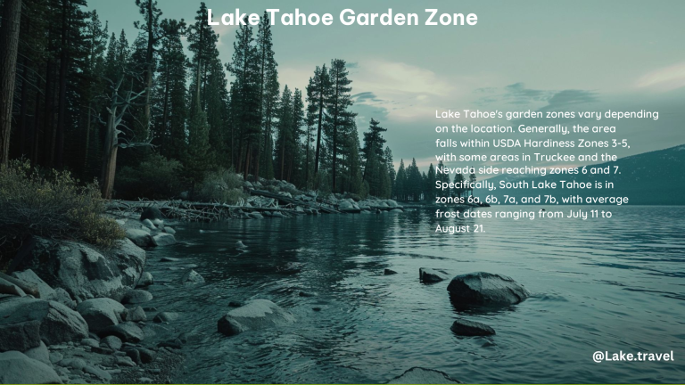 Lake Tahoe Garden Zone