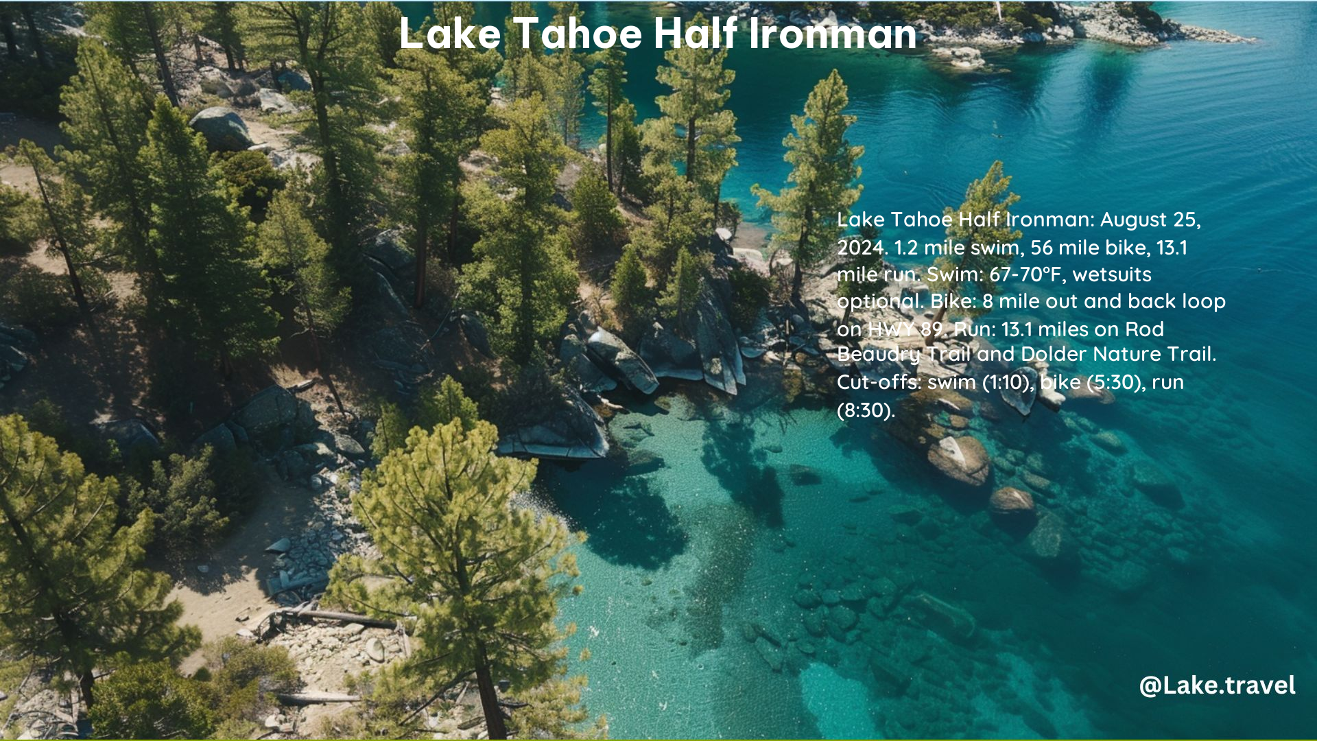 Lake Tahoe Half Ironman