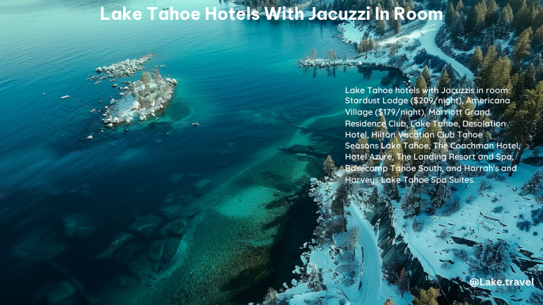 Lake Tahoe Hotels With Jacuzzi in Room