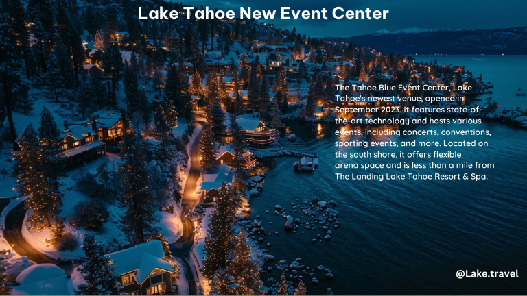 Lake Tahoe New Event Center