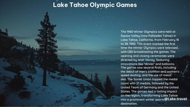 Lake Tahoe Olympic Games